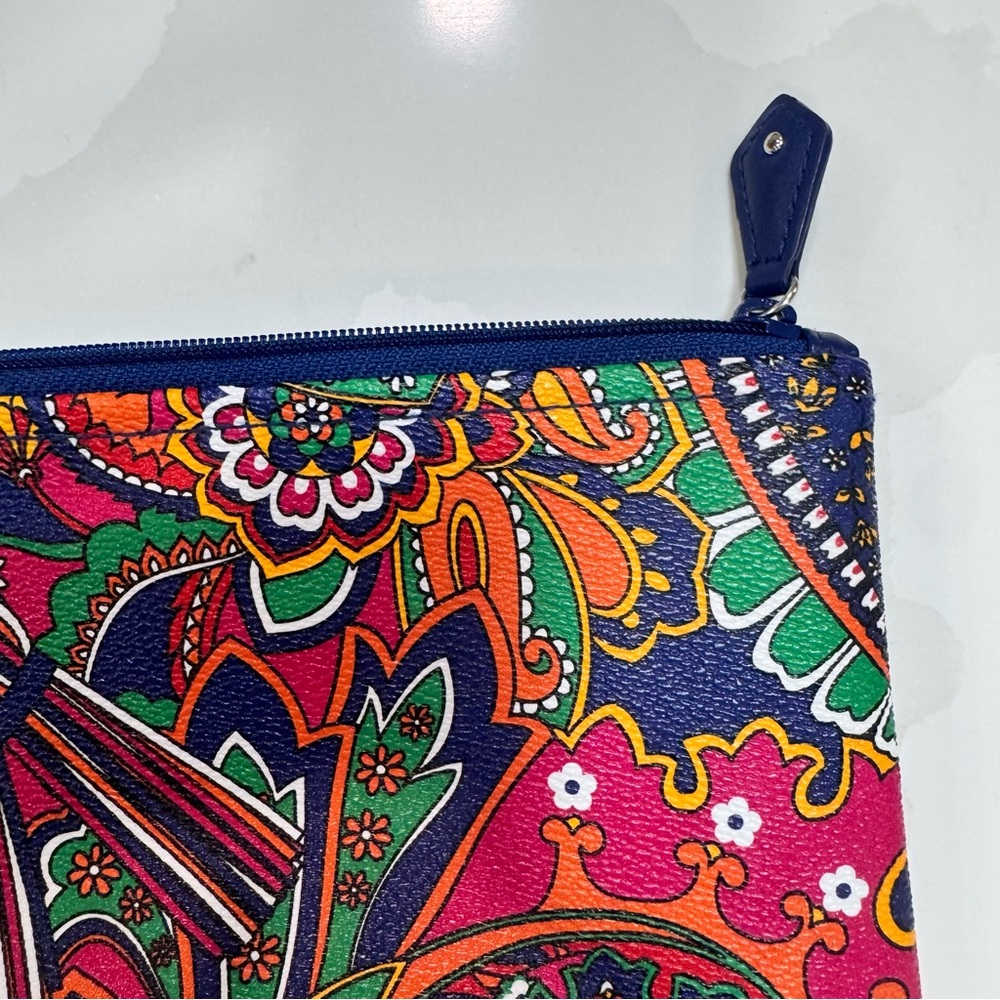 Vera Bradley Multicolor Paisley Wristlet Clutch - Picture 3 of 6